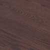Walnut finish swatch for custom oak plank table top