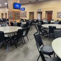 University of Florida banquet hall seating layout