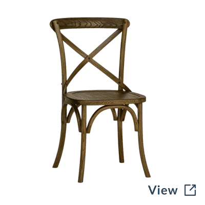 Cross-Back Chair